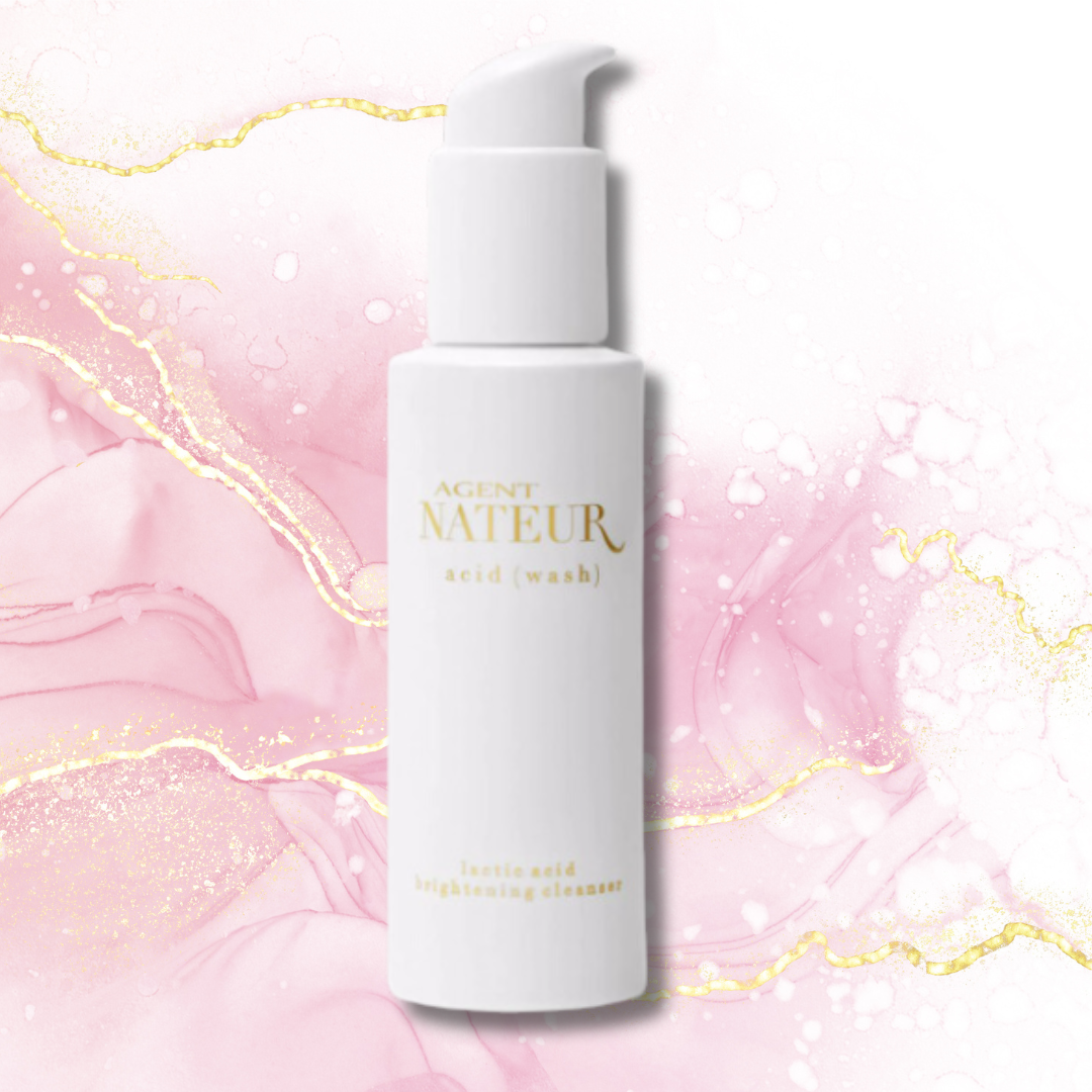 acid (wash) lactic acid skin brightening cleanser